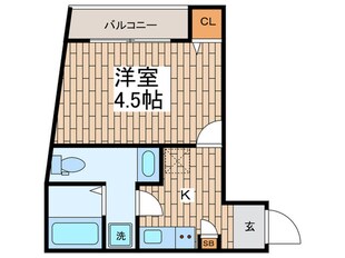 ベルエクラ品川の物件間取画像